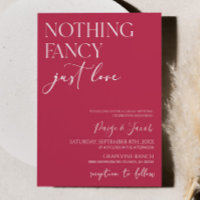 Nichts Extravagant nur Liebe Minimalistisch Lässig
