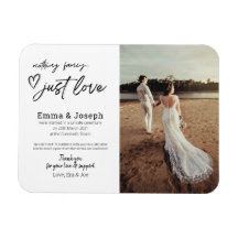 "Nichts extravagant nur Liebe", Modernes Minimalis