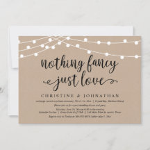 Nichts Extravagant nur Liebe, rustikale Hochzeit
