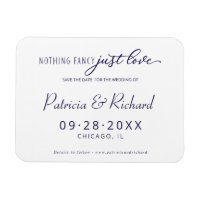 Nichts Extravagant nur Liebe Save the Date Nicht-F