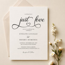 Nichts Extravagant nur Liebe Script Heart Wedding