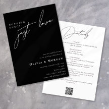 Nichts Extravagant nur Liebe Script in einer Hochz