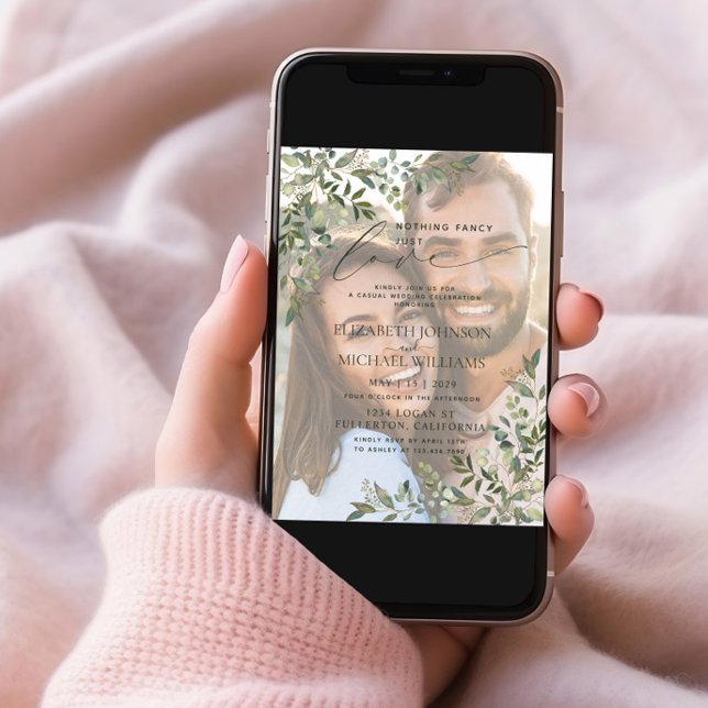 Nichts Extravagant nur Liebe Vellum Eukalyptus Fot Einladung (Von Creator hochgeladen)