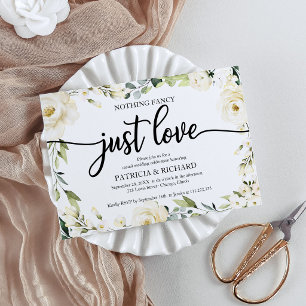 Nichts Extravagantes, florales billiges Hochzeitse