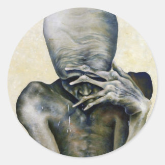 Nichts fehlt runder aufkleber