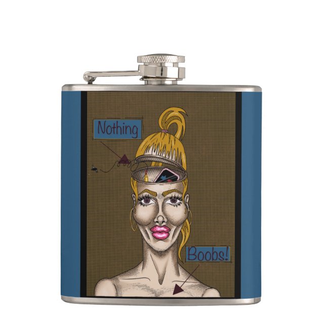 nichts flachmann (Vorderseite)