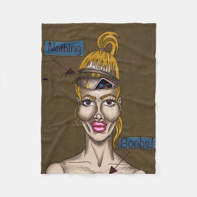 Nichts Fleecedecke (Vorderseite)