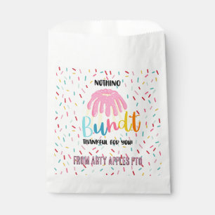 nichts gebündelt dankbar für deinen Kuchen Geschenktütchen