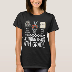 Nichts geht über 4. Klasse lustig zurück zur Schul T-Shirt