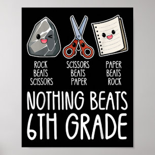 Nichts geht über 6. Klasse lustig zurück zur Schul Poster