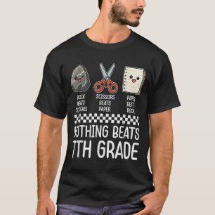 Nichts geht über 7. Klasse lustig zurück zur Schul T-Shirt