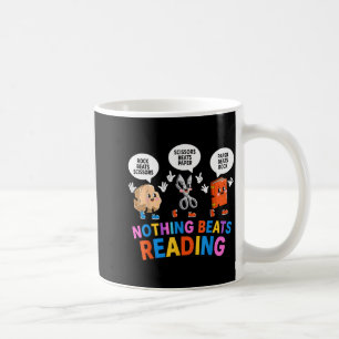 Nichts geht über das Lesen von lustigen Bücherlieb Kaffeetasse