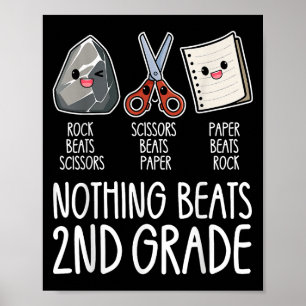 Nichts geht zurück zu den Schulkindern der zweiten Poster