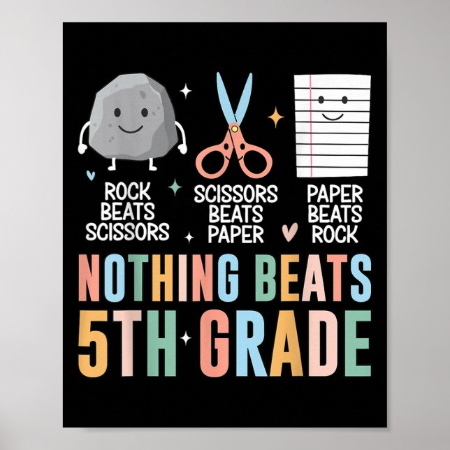 Nichts geht zurück zum 5. Klasse Poster (Vorne)