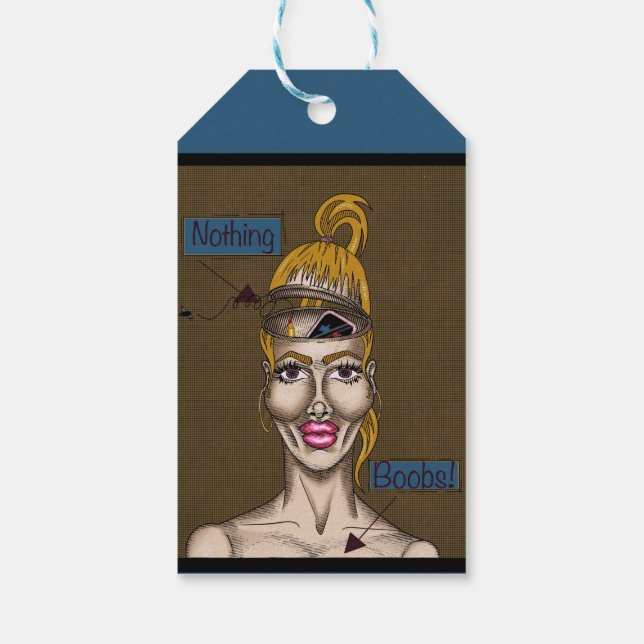 Nichts Geschenkanhänger (Rückseite)