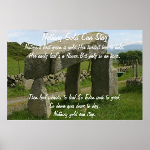 Nichts Gold kann Plakat 2 bleibe