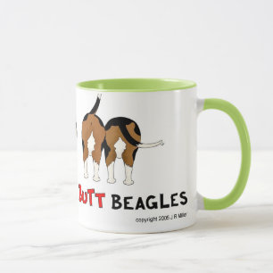 Nichts Hintern-Beagles Tasse
