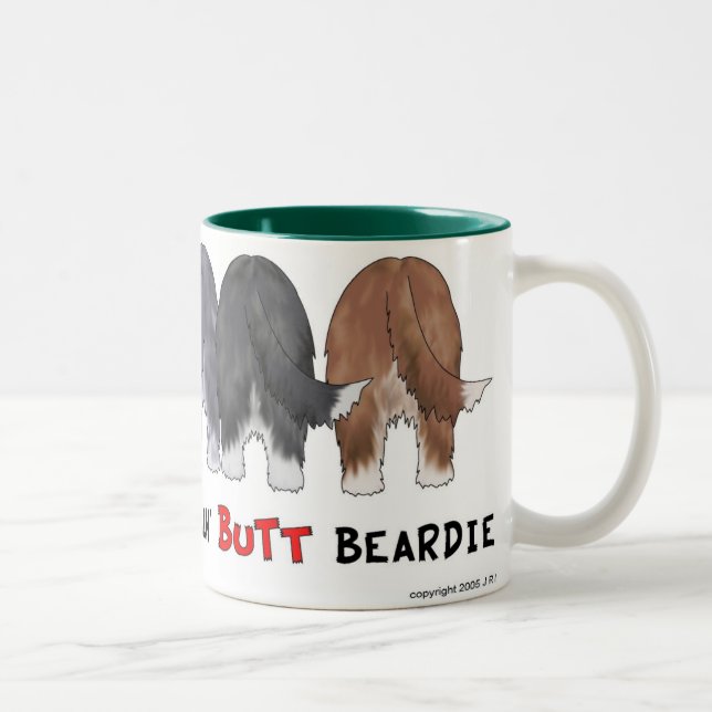 Nichts Hintern Beardies Tasse (Rechts)