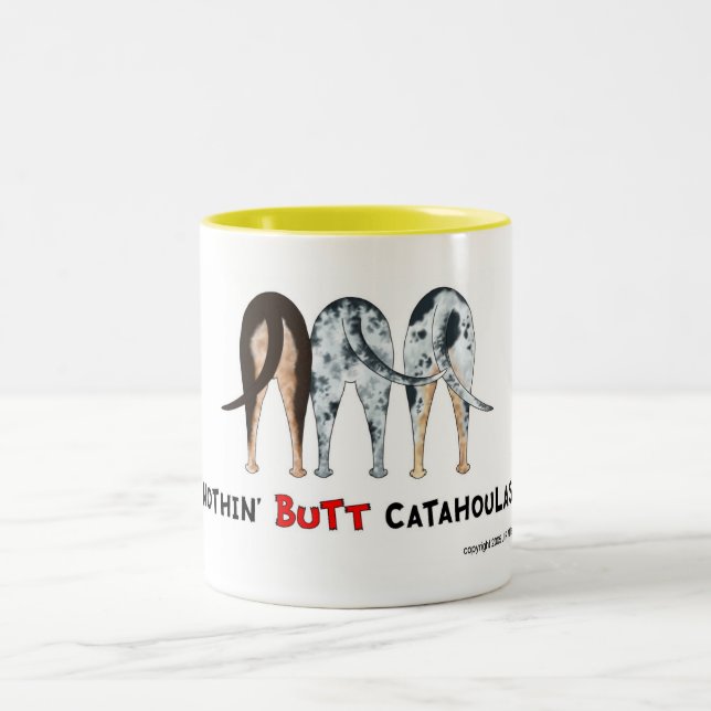 Nichts Hintern Catahoulas Tasse (Mittel)