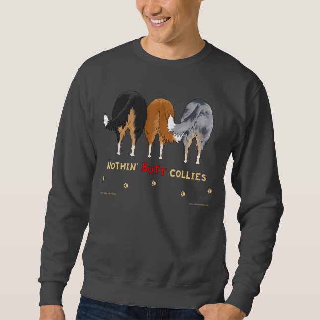 Nichts Hintern-Collies-Dunkelheits-T - Shirt (Vorderseite)