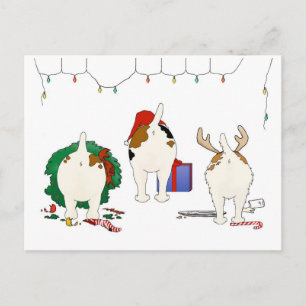 Nichts Hintern ein Jack-Weihnachten Feiertagspostkarte