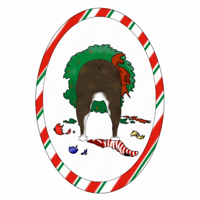 Nichts Hintern eine Fotoskulptur Ornament (Vorne)