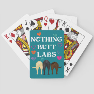Nichts Hintern Labradore! Spielkarten