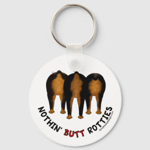 Nichts Hintern Rotties Schlüsselanhänger