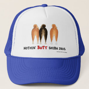 Nichts Hintern Shiba Inus Hut Truckerkappe