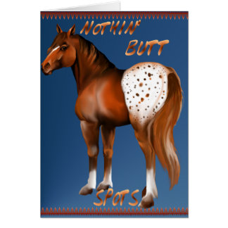 Nichts Hintern-Stellen-Karte