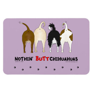Nichts HinternChihuahuas Magnet