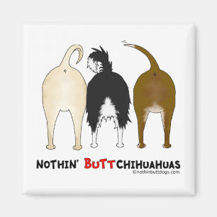 Nichts HinternChihuahuas Magnet