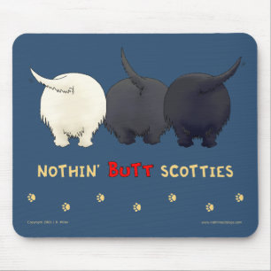 Nichts HinternScotties Mousepad