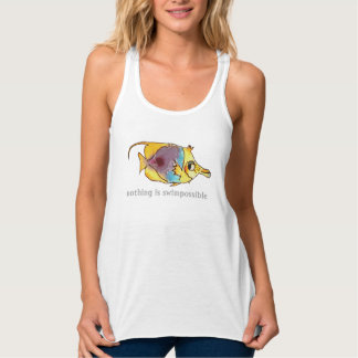 Nichts ist Schmetterlingsfisch, das nicht langweil Tank Top
