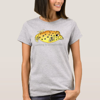 Nichts ist Schwimmende Gelbe Fische T-Shirt
