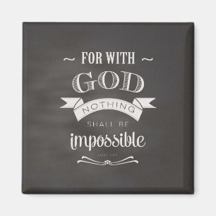 Nichts ist unmöglich magnet