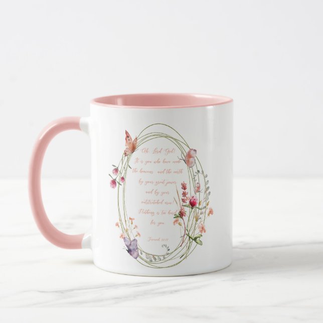 Nichts ist zu schwer für dich. tasse (Links)