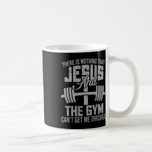 Nichts Jesus und die Gym-Fitness Christlich Workou Kaffeetasse