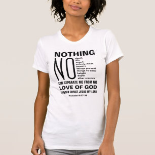 NICHTS KANN Christliche Bejahung ABSCHEIDEN T-Shirt