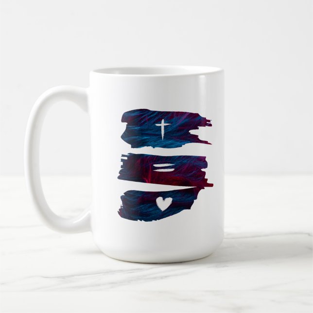 Nichts kann uns von der Liebe Gottes trennen - Rom Kaffeetasse (Links)