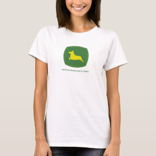 Nichts läuft wie ein Corgi-Spaghetti-Bügel T-Shirt