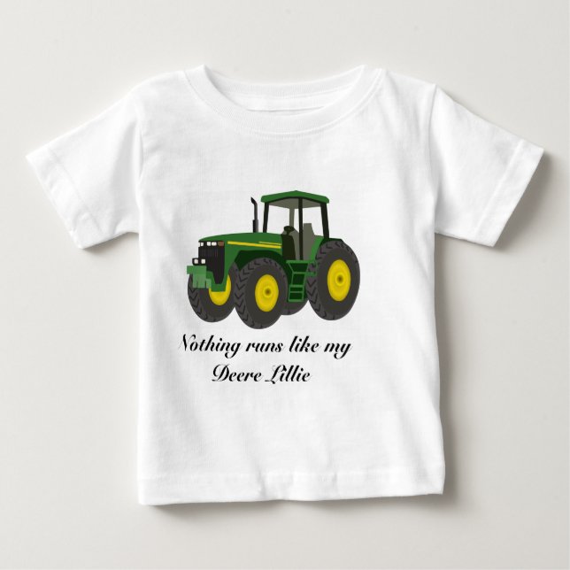 Nichts läuft wie mein Deere Baby T-shirt (Vorderseite)