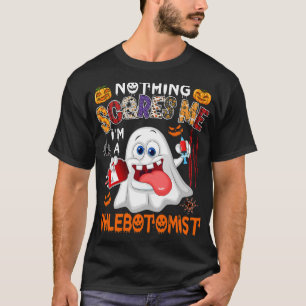 Nichts macht mir einen Phlebotomisten Halloween Bo T-Shirt