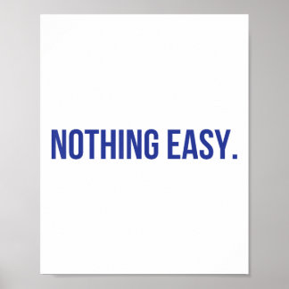 Nichts Motivierend Kurzer Sportgeist Poster
