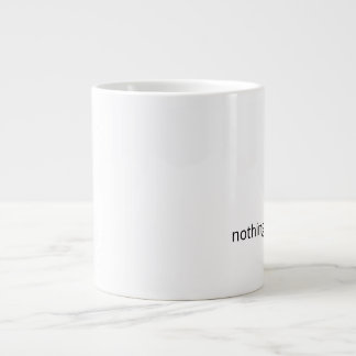 Nichts muss repariert werden – Kaffee mit minimale Jumbo-Tasse
