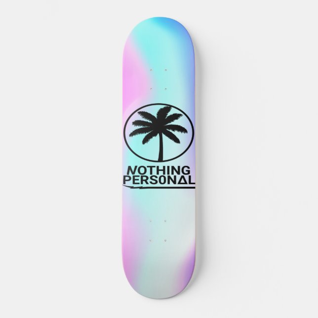 Nichts Personal Holographic Skateboard (Vorderseite)
