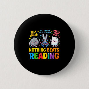Nichts schlägt das Lesen von Schere, Stein, Papier Button