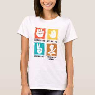 Nichts schlägt dem Designer Cooler Grafik-Künstler T-Shirt
