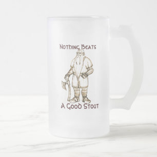 Nichts schlägt einen guten Stout (mattierte Tasse