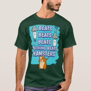 Nichts schlägt Hamsters Rock Paper Scheren Spiel T-Shirt